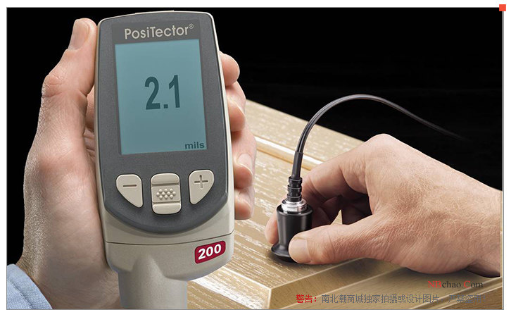 Figure 1 of the Defelsko D Standard 200D1-E Ultrasonic Coating Thickness Gauge Application Example