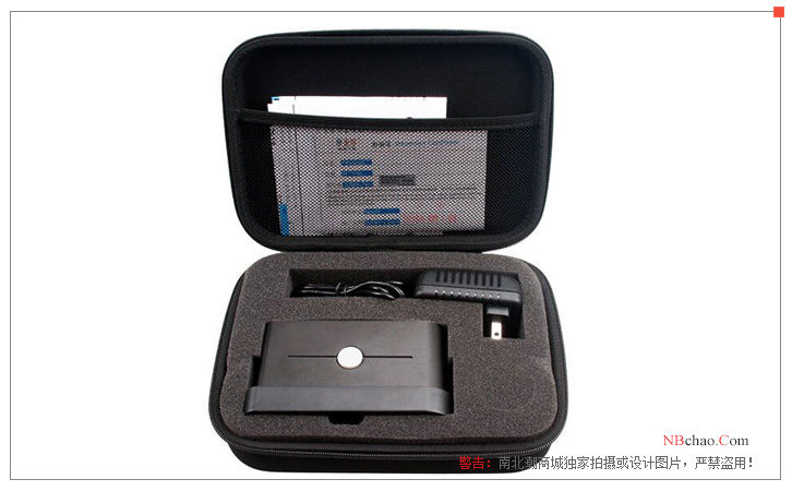 Package accessories diagram of IWave WG60G small hole gloss meter