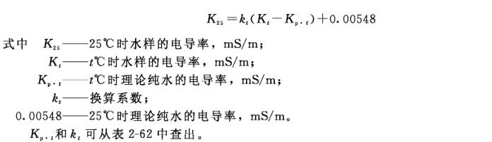 電導率計算器