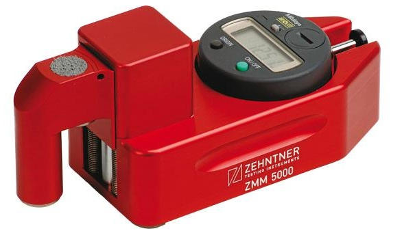 Exterior drawing of the Zehntner ZMM 5000 digital pavement marking Thickness Gauge in Jayneer, Switzerland