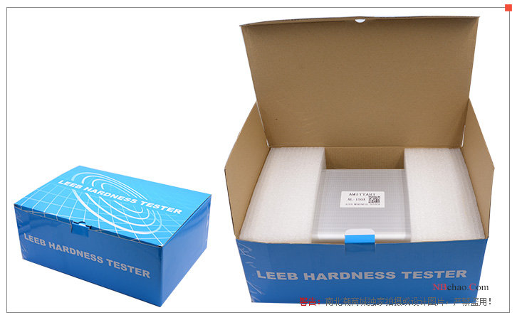 Diagram of the outer box of the AL-150A Leeb Hardness Tester