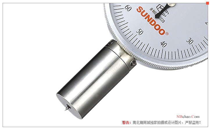 SUNDOO Instruments LX-D Type D Shore Hardness Tester Probe Details
