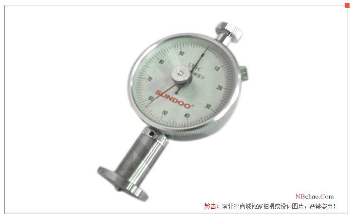 Shandu Instruments LXB-C sponge Shore Hardness Tester exterior drawing