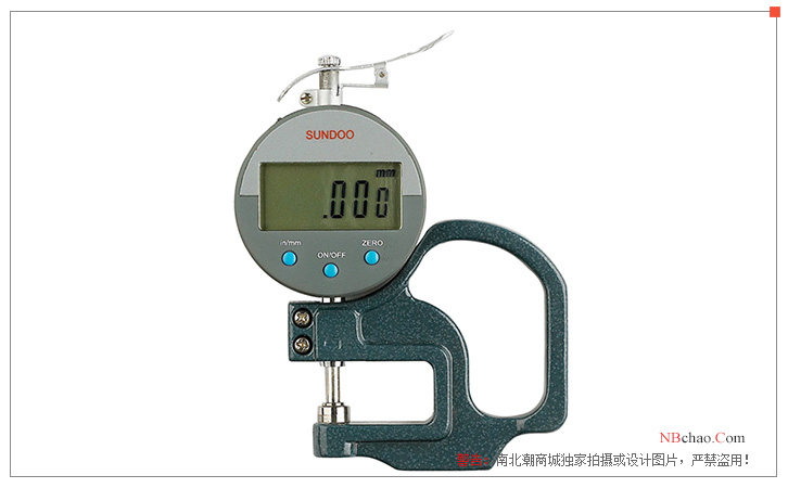 Shandu Instrument LP-D1030 digital display percentage Thickness Gauge appearance drawing