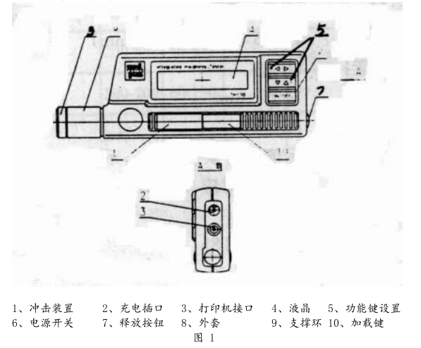 Beijing Times TH130 Integrated Leeb Hardness Tester Operation Instructions with Figure 1