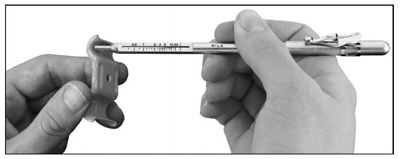 PosiPen Coating Thickness Gauge Test Demo
