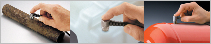 Defelsko PosiTector UTG M1 digital ultrasonic wall Thickness Gauge measurement real scene