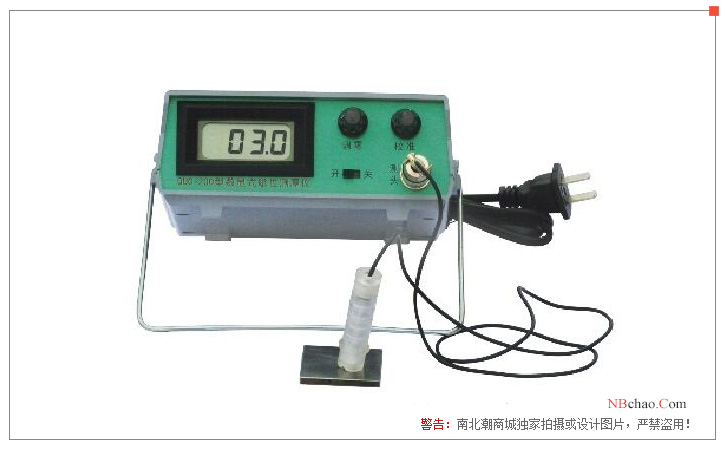 Yonglida digital display magnetic Thickness Gauge QUC-200 display diagram