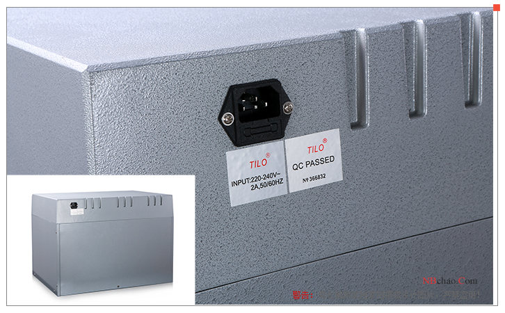 Detail diagram of T60+(5) standard light source color matching light box interface
