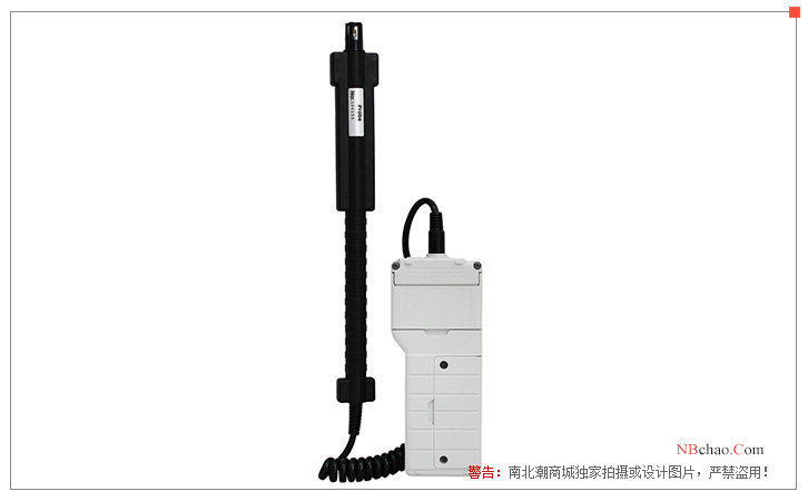 Detail of the back of TASI-621 thermohygrometer