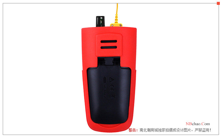 TASI-622 thermocouple thermohygrometer back diagram
