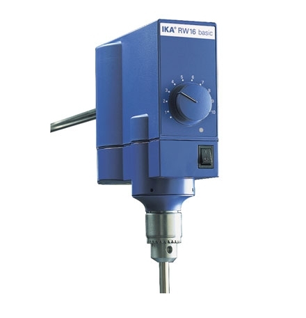 German IKA RW 16 basic overhead electronic stirrer