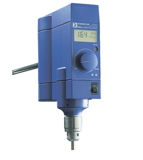 German IKA Eurostar mixer with strong control type - visc P1 display picture