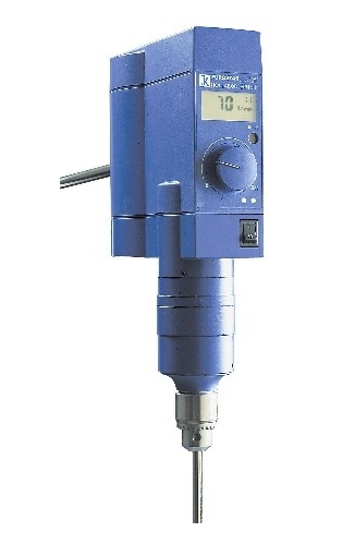 German IKA mixer Eurostar powerful control type - visc P4 display picture