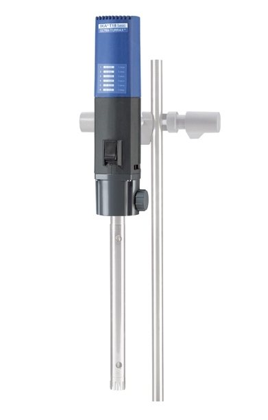 German IKA T18 high-speed disperser display diagram
