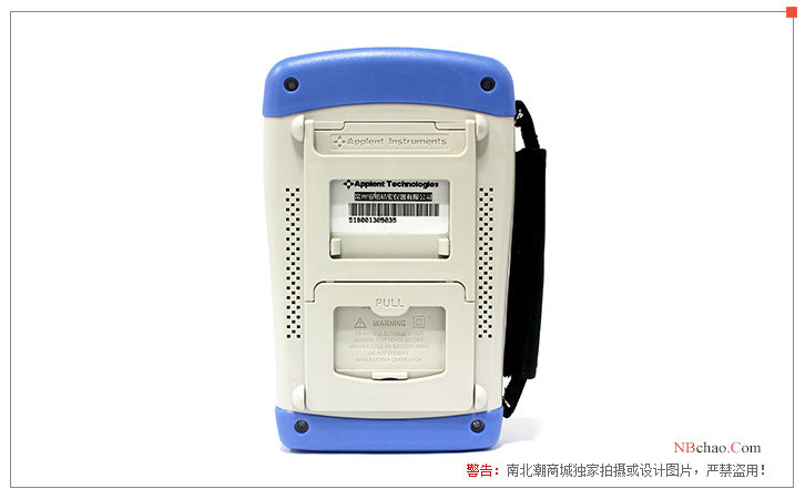 Rear view of the AMG AT518 Handheld DC Resistance Meter