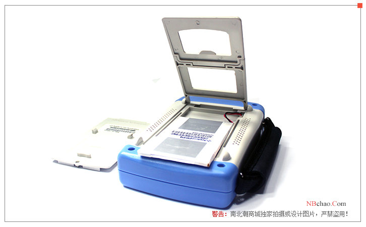 Rear view of the AMG AT525 battery internal resistance Tester