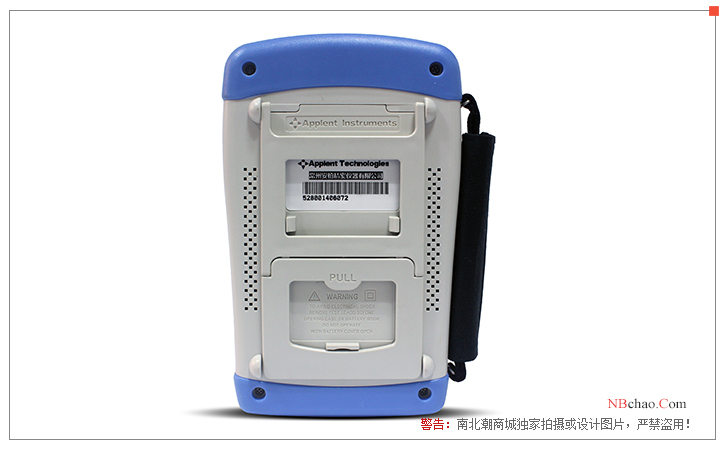 Front view of the AMBE AT528L Handheld Battery Tester