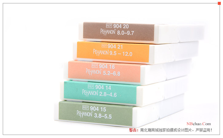 MN 90416 ph precision test strip showing Figure 2