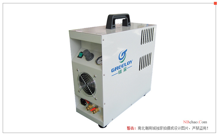 Silicon Lai GA-81/4X silent oil-free Air Compressor display