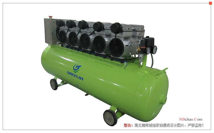 Silicon Lai GA-85 oil-free Air Compressor display