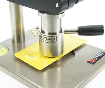 Determination method and steps of impact resistance of coating film (picture and text) with Figure 3