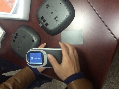 Practical application of Spectrophotometer on painted metal parts with Figure 20