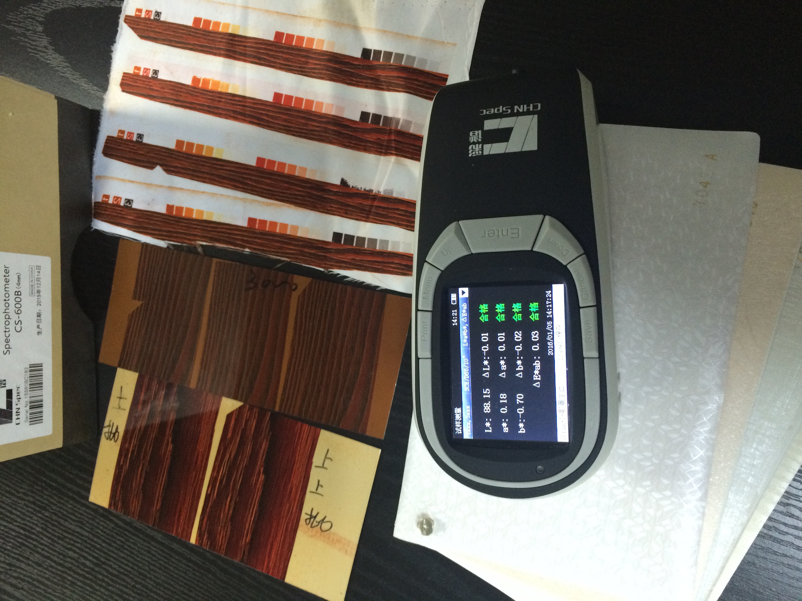 The application of the Colorimeter in the heat transfer printing industry is shown in Figure 2