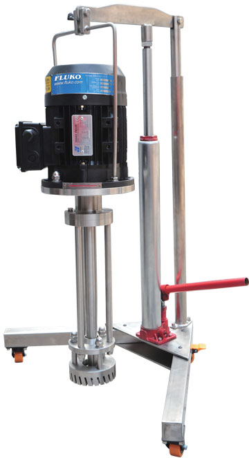 FA90 manual lifting high shear dispersion emulsifier