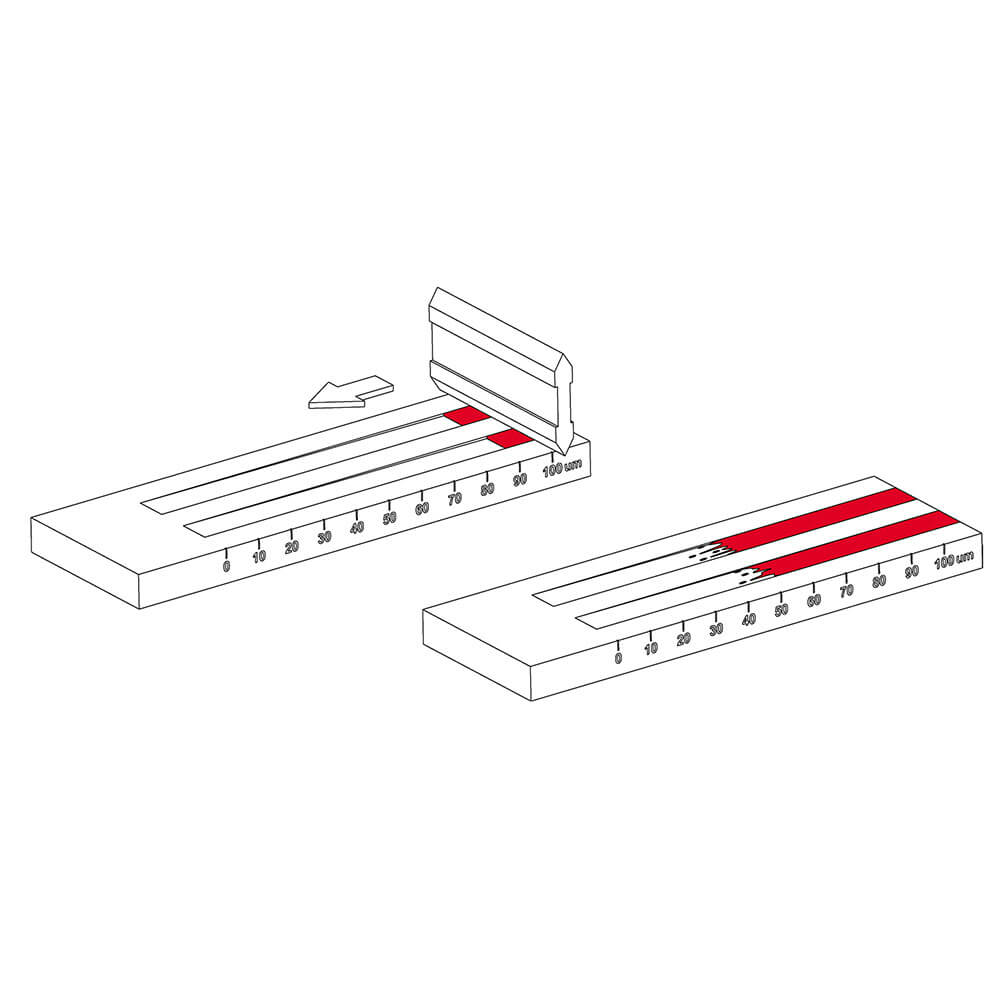 Elcometer 2020/4 Fineness of Grind Gauge Plates