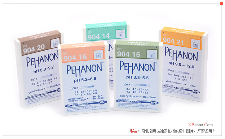 MN 90417 pH Test Paper Display