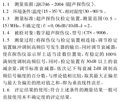 Uncertainty evaluation of measurement value of ultrasonic flaw Detector verification device with Figure 1