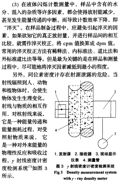 Comparison of isotope density meter and Cy differential pressure density meter with Figure 2