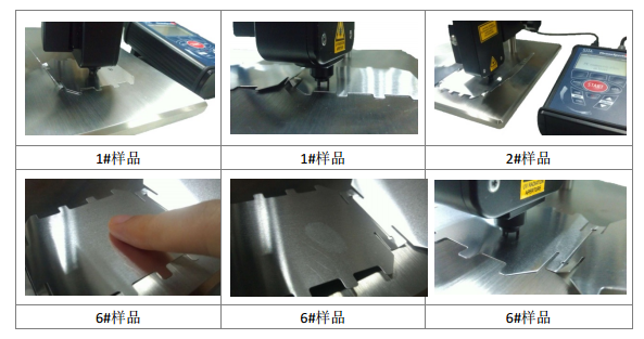 Aluminum sheet surface cleanliness detection with picture 1