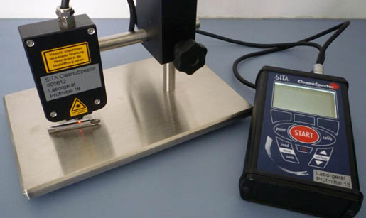 Surface cleanliness instrument metal tube cleanliness test case with picture 3