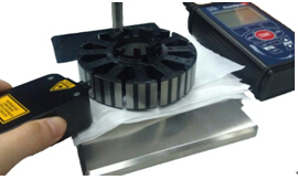 Surface cleanliness instrument electronic rotor cleanliness test case picture 1