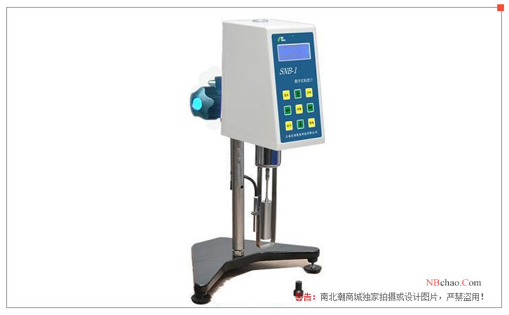 NIRUN SNB-1 digital viscometer display