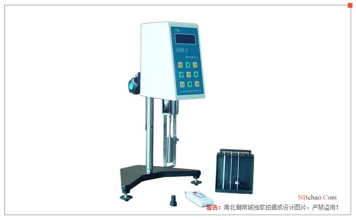 NIRUN SNB-3 digital viscometer display