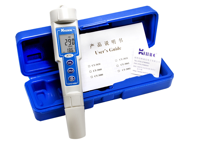 Kodida CT-3030 Pen Conductivity Meter Display Figure 1
