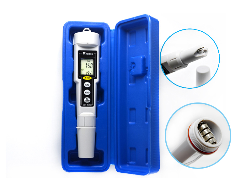 Kodida CT-3080 Electronic Salinity Meter Display Figure 2