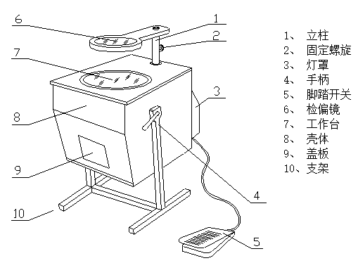 Structural diagram of Suoguang WYL-2A strain gauge