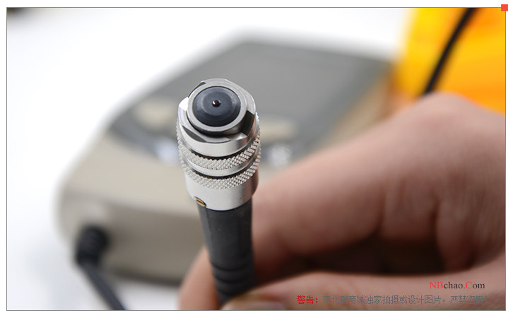 Detail of a Defelsko FNS Thickness Gauge probe