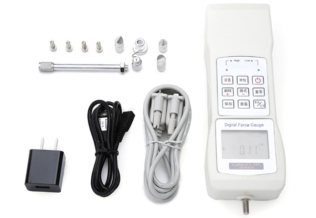 Haibao HG push-pull gauge calibration method with Figure 1