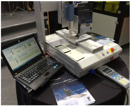 Picture 1 of the quantitative test of the cleanliness of the mobile phone cover and glass back cover after plasma cleaning