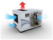  V22-7 Air Compressor hot and cold chamber