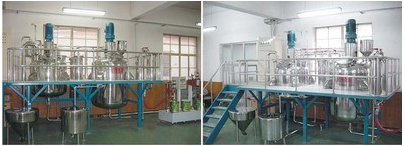 What are the production equipment of general architectural coatings factory?