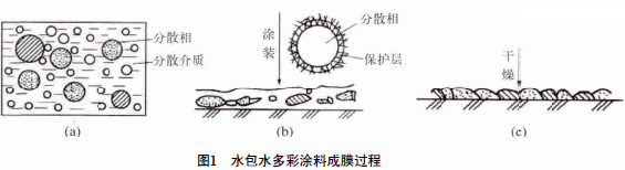 Development of water-in-water multi-color paint with picture 1