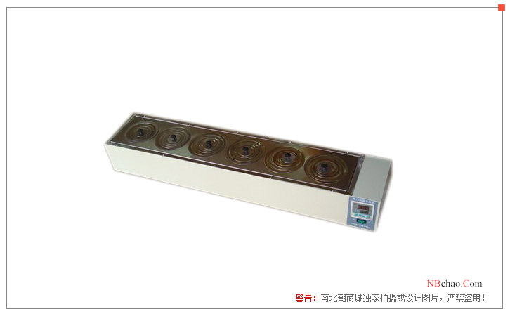 Jiecheng HH-6 electric constant temperature Water Bath display diagram