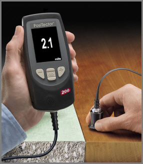 Use diagram 1 of ultrasonic Thickness Gauge