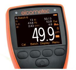 Elcometer 456 A456CFSI1 Coating Thickness Gauge Statistics